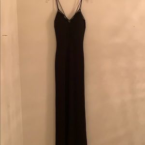 Long black dress